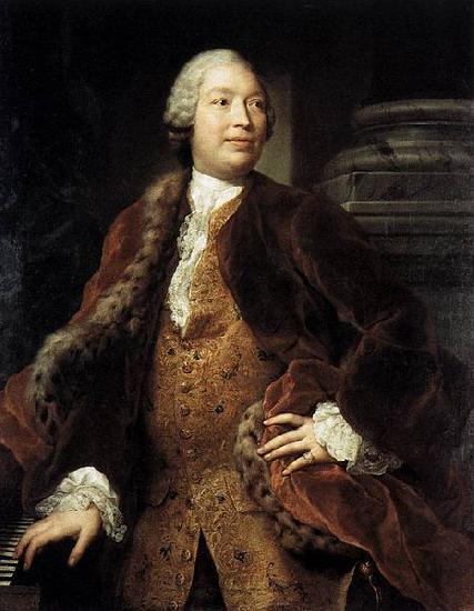 Anton Raphael Mengs Portrait of Domenico Annibali Sweden oil painting art